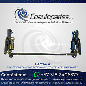 MONTAJE MECANISMO ACCIONAMIENTO VERJA DELANTERA BRT