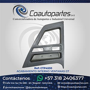 ACABAMIENTO INTERNO VENTANAS G7