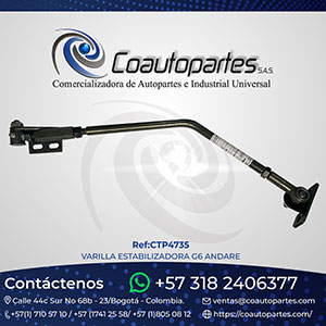 VARILLA ESTABILIZADORA G6 ANDARE