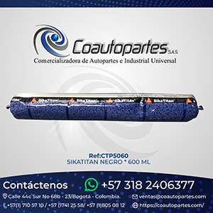 SIKAFLEX SOLO NEGRO * 600 ML