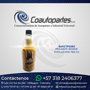 PEGANTE BOXER EVOLUCION 750CC