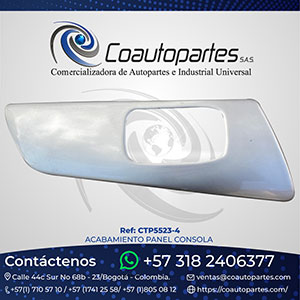 ACABAMIENTO PANEL CONSOLA