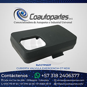 CUBIERTA VALVULA EMERGENCIA G7 NEW