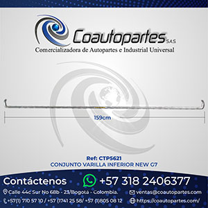 CONJUNTO VARILLA INFERIOR NEW G7