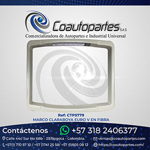 MARCO CLARABOYA EURO V EN FIBRA