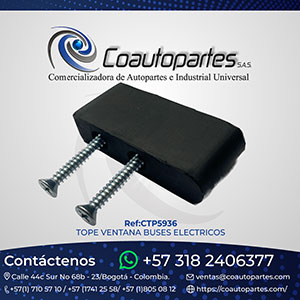 TOPE VENTANA BUSES ELECTRICOS