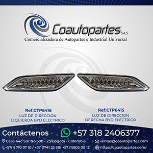 LUZ DE DIRECCION IZQUIERDA/DERECHO BYD ELECTRICO