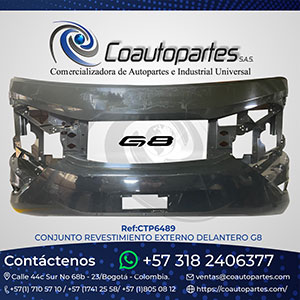 CONJUNTO REVEST EXTERNO DELANTERO G8