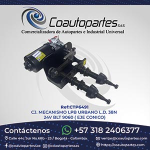 CONJUNTO MECANISMO LIMPIABRISAS LD