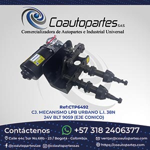CONJUNTO MECANISMO LIMPIABRISAS LI
