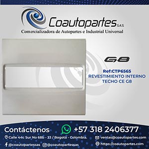 REVESTIMIENTO INTERNO DE TECHO CE G8