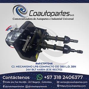 CJ MECANISMO LPB COMPACTO DD 380 DER. 38N 24V