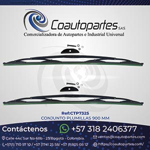 CONJUNTO PLUMILLAS 900 MM