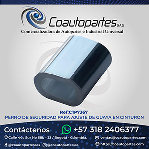 PERNO DE SEGURIDAD PARA AJUSTE DE GUAYA EN CINTURON