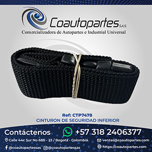CINTURON DE SEGURIDAD INFERIOR
