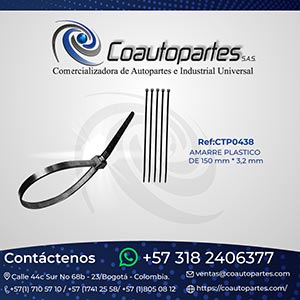 AMARRE PLASTICO DE 150 mm * 3,2 mm