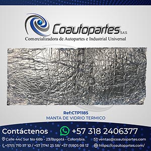 MANTA DE VIDRIO TERMICO