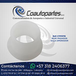 BUJE PASADOR SILLA OPERADOR ISRI