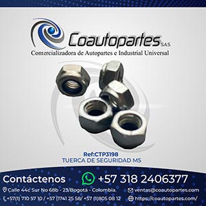 TUERCA DE SEGURIDAD M5
