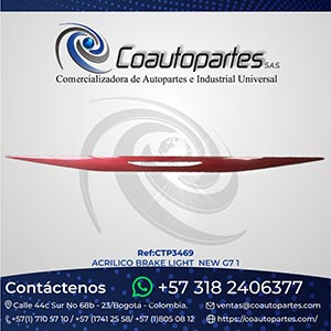ACRILICO BRAKE LIGHT NEW G7