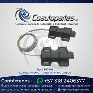 CJ MECANISMO TRABA TAPA MOTOR G6