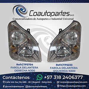 FAROLA DELANTERA DERECHA /IZQUIERDA N300