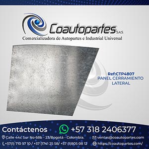 PANEL CERRAMIENTO LATERAL