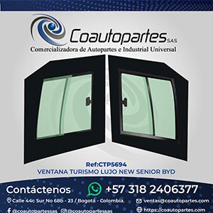 VENTANA TURISMO LUJO NEW SENIOR BYD