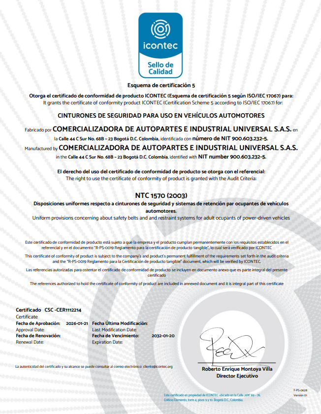 comercializadora csc cer1112214 cert2026