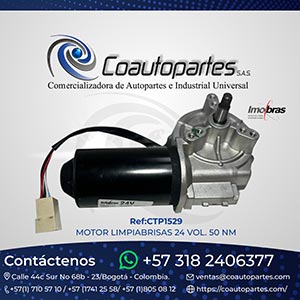 MOTOR LIMPIABRISAS 24 VOL. 50 NM