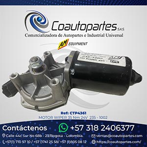 MOTOR WIPER 35 Nm 24V