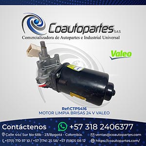 MOTOR LIMPIA BRISAS 24 V VALEO