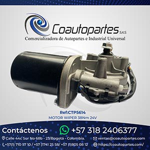 MOTOR WIPER 38Nm 24V