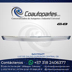 LUZ DE GALIVO SUPERIOR CENTRAL G8