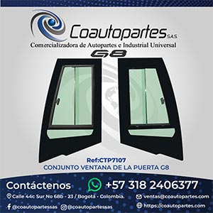 CONJUNTO VENTANA DE LA PUERTA G8