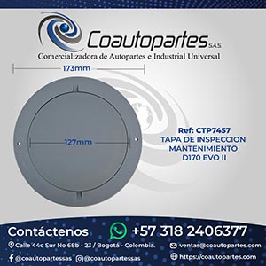 TAPA DE INSPECCION MANTENIMIENTO D170 EVO II 344.226