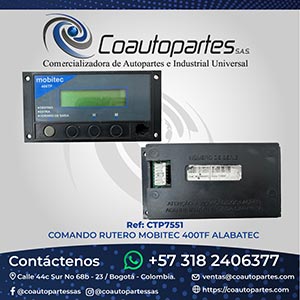 COMANDO RUTER MOBITEC 400TF ALBATEC
