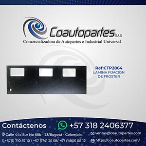 LAMINA FIJACION DEFROSTER