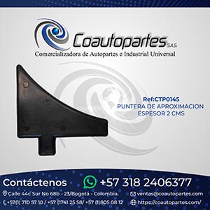 PUNTERA DE APROXIMACION ESPESOR 2 CMS