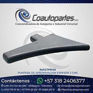 PUNTERA DE APROXIMACION ESPESOR 3 CMS