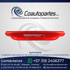 CUBIERTA MECANISMO DE EXPULSION CLARABOYA INTERMUNICIPAL