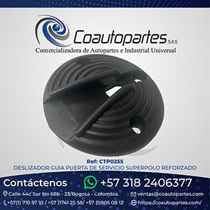 DESLIZADOR GUIA PUERTA DE SERVICIO SUPERPOLO REFORZADO