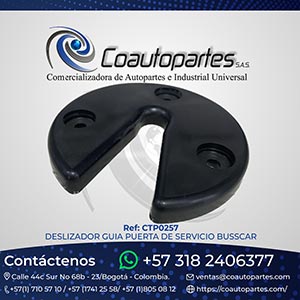 DESLIZADOR GUIA PUERTA DE SERVICIO BUSSCAR