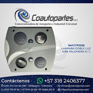 LAMPARA DOBLE LUZ AIRE PALOMERA DERECHA 17121341