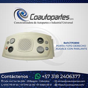 PORTAFOCO DERECHO AUDACE CON PARLANTE