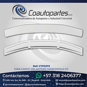 TAPA CAPOT DELANTERO MARCOPOLO G7 10652727
