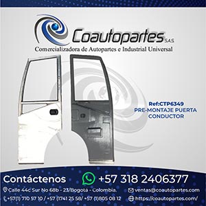PRE-MONTAJE PUERTA CONDUCTOR