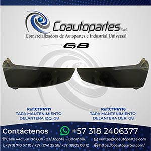 TAPA MANTENIMIENTO UNIDAD DELANTERA DER G8 11515907