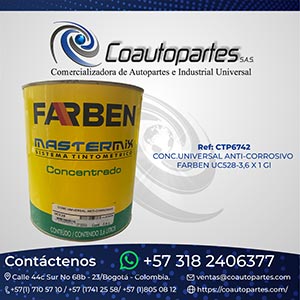 CONC. UNIVERSAL ANTI-CORROSIVO FARBEN UC528-3,6 X 1 Gl