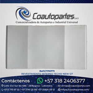 REVESTIMIENTO INTERNO TECHO NEW G7